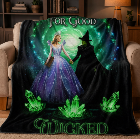 Emerald Crystal Magical Friendship Blanket