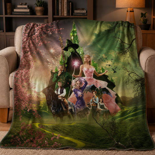 Emerald Kingdom Magical Adventure Blanket