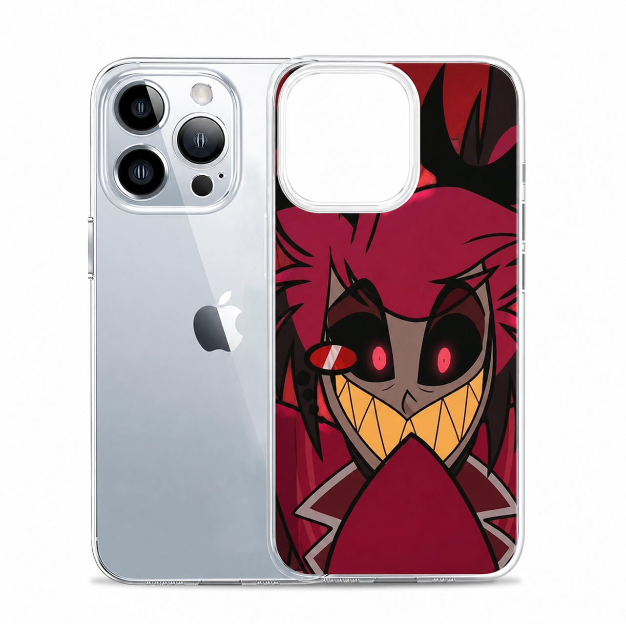 Wicked Broadcast Smile Clear Phone Case