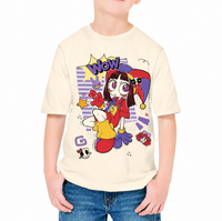 Cream Jester Girl Family T-Shirt