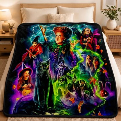 Mystic Witch Movie Blanket