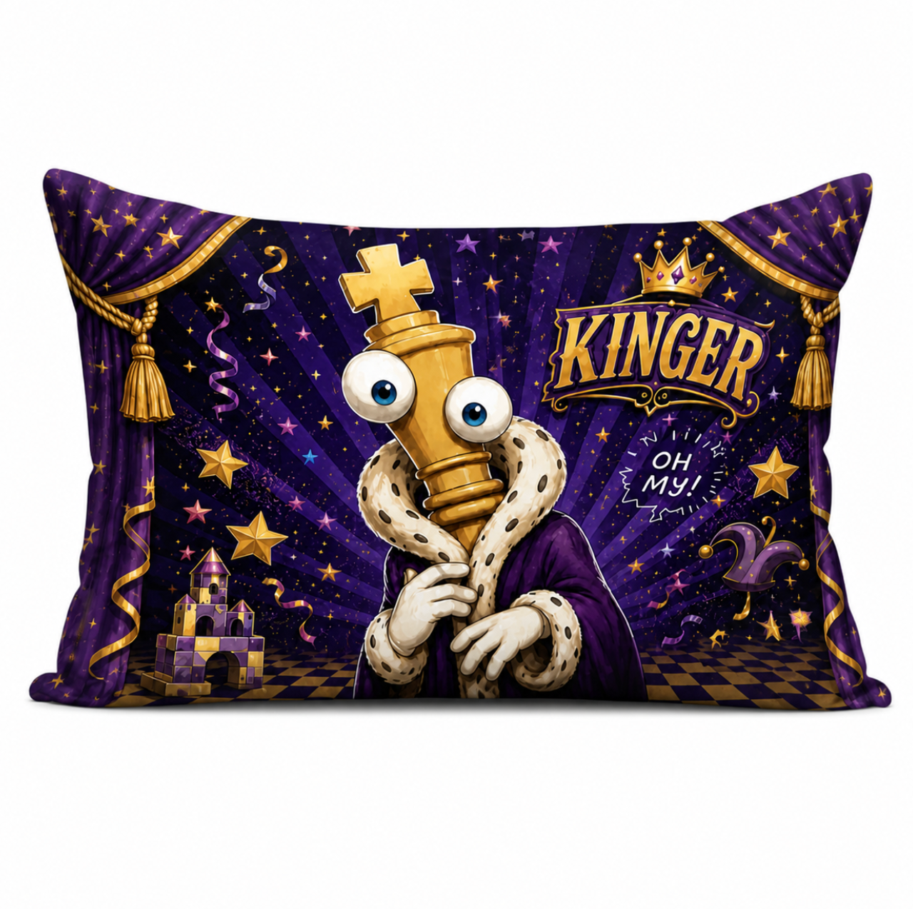 Royal Circus Character Pillow 18x13 inch