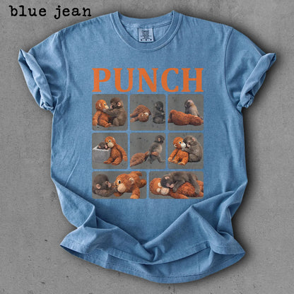 Comfort Colors Baby Monkey Punch Shirt – Cute Cozy Monkey Graphic Tee