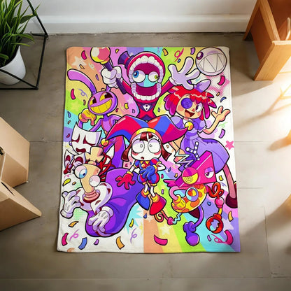 Colorful Circus Adventure Blanket