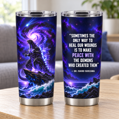Cosmic Titan Galaxy – 20oz Nebula Beast Insulated Stainless Steel Tumbler