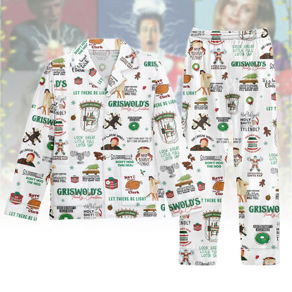 Griswold Pajamas Set – Vintage Family Christmas Sleepwear