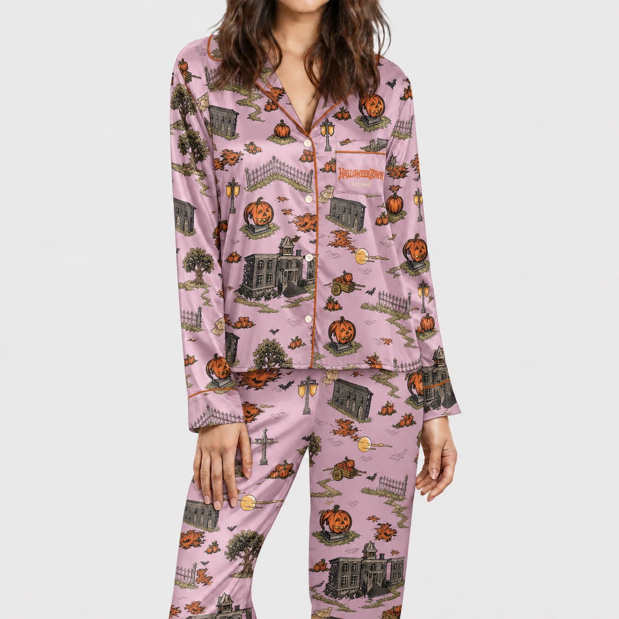 Halloweentown Est. 1998 Vintage Halloween Matching Family Pajamas