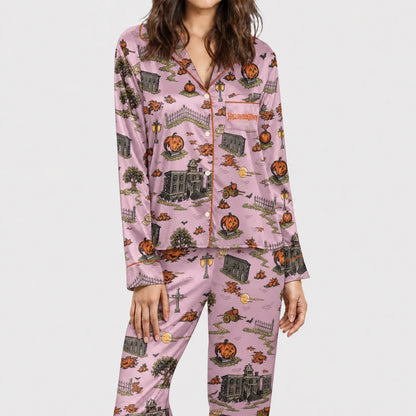 Halloweentown Est. 1998 Vintage Halloween Matching Family Pajamas