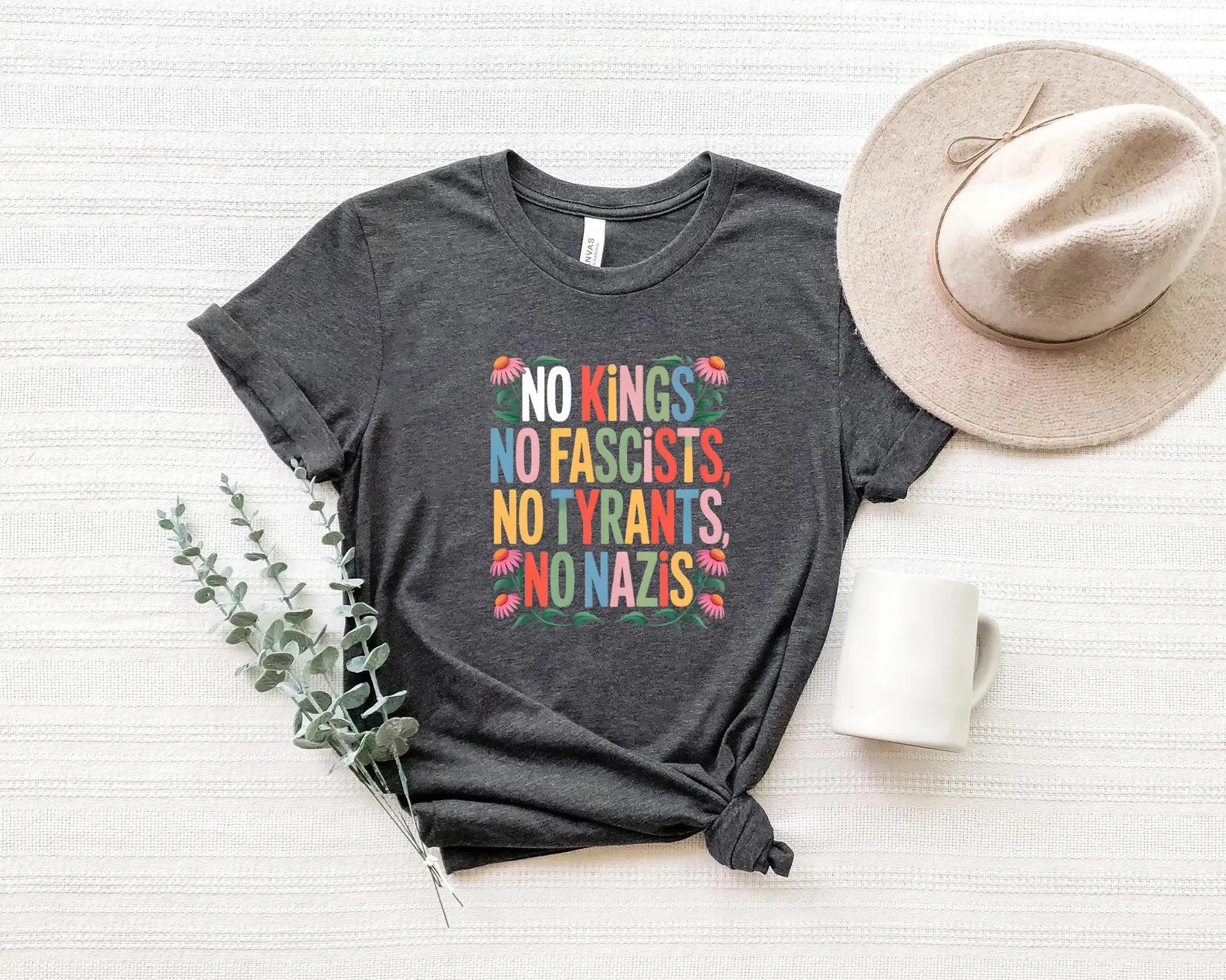 We The People, No Kings in America Shirt, Patriotic Democracy Tee