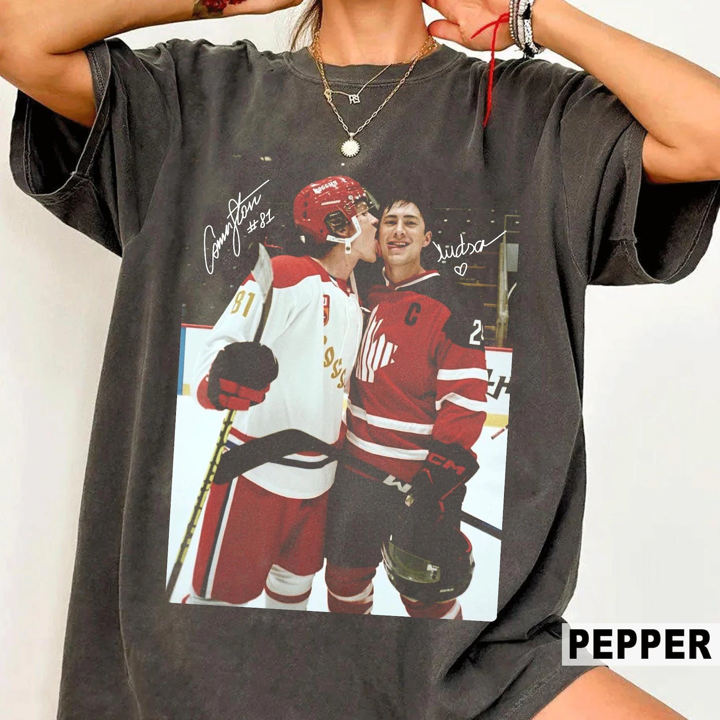 Queer Hockey Rivals Comfort Colors Shirt – BookTok Romance Inspired Tee