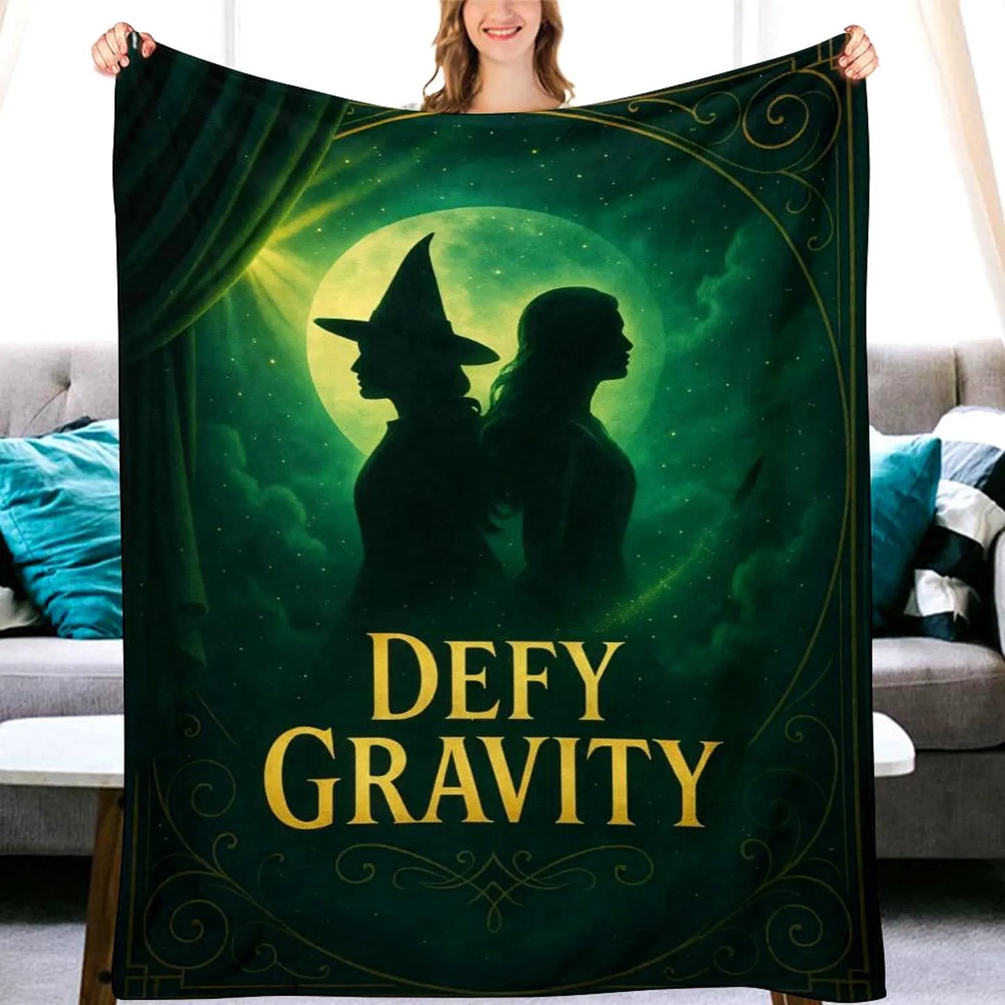 Emerald Moon Magical Friendship Blanket