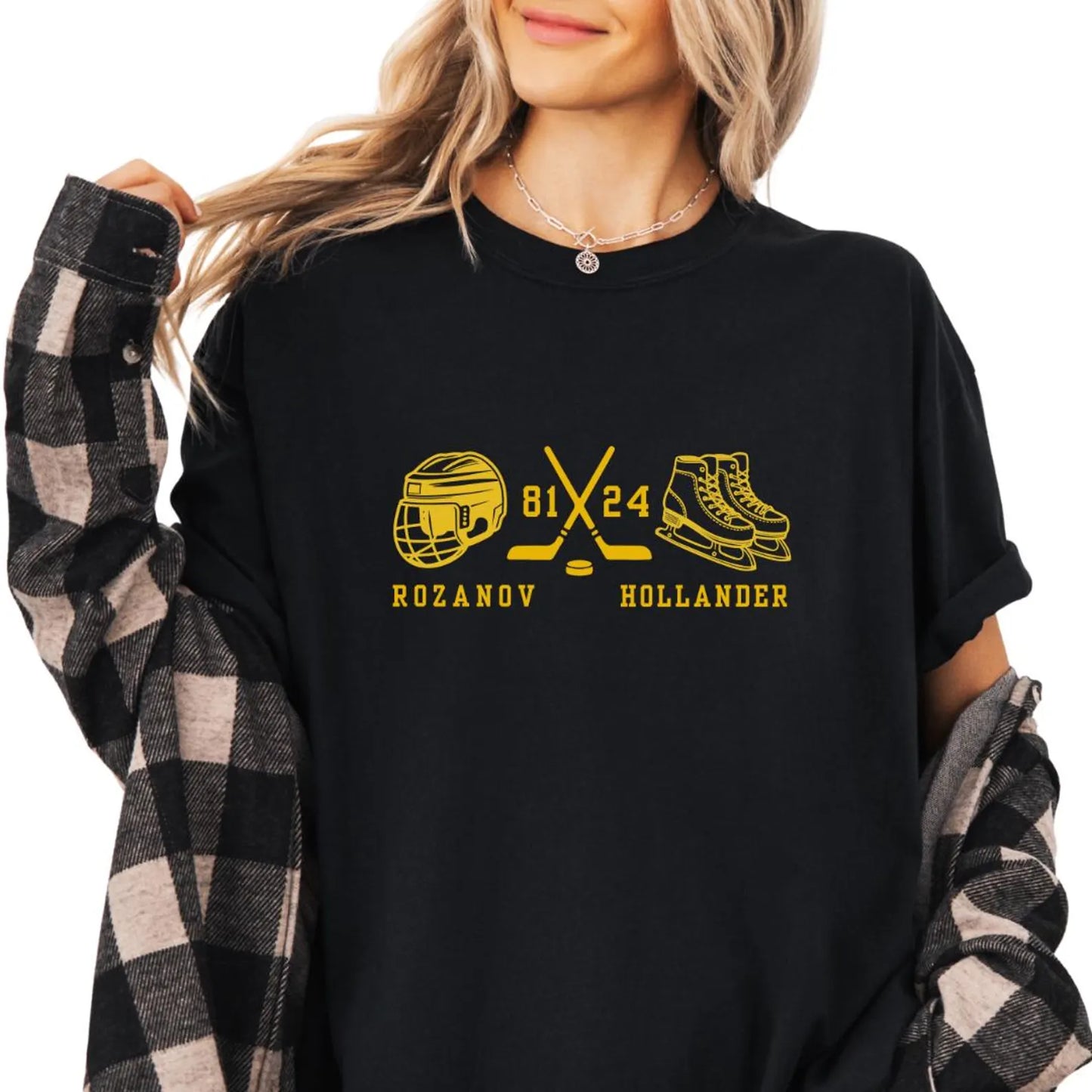 Yellow Queer Hockey Rivals Comfort Colors Shirt – BookTok Romance Inspired Tee