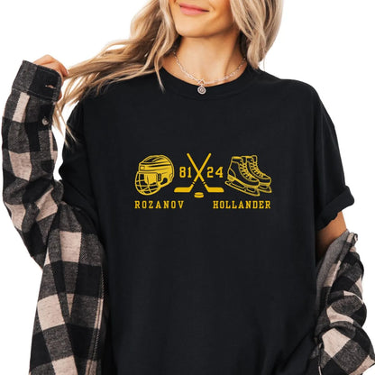 Yellow Queer Hockey Rivals Comfort Colors Shirt – BookTok Romance Inspired Tee