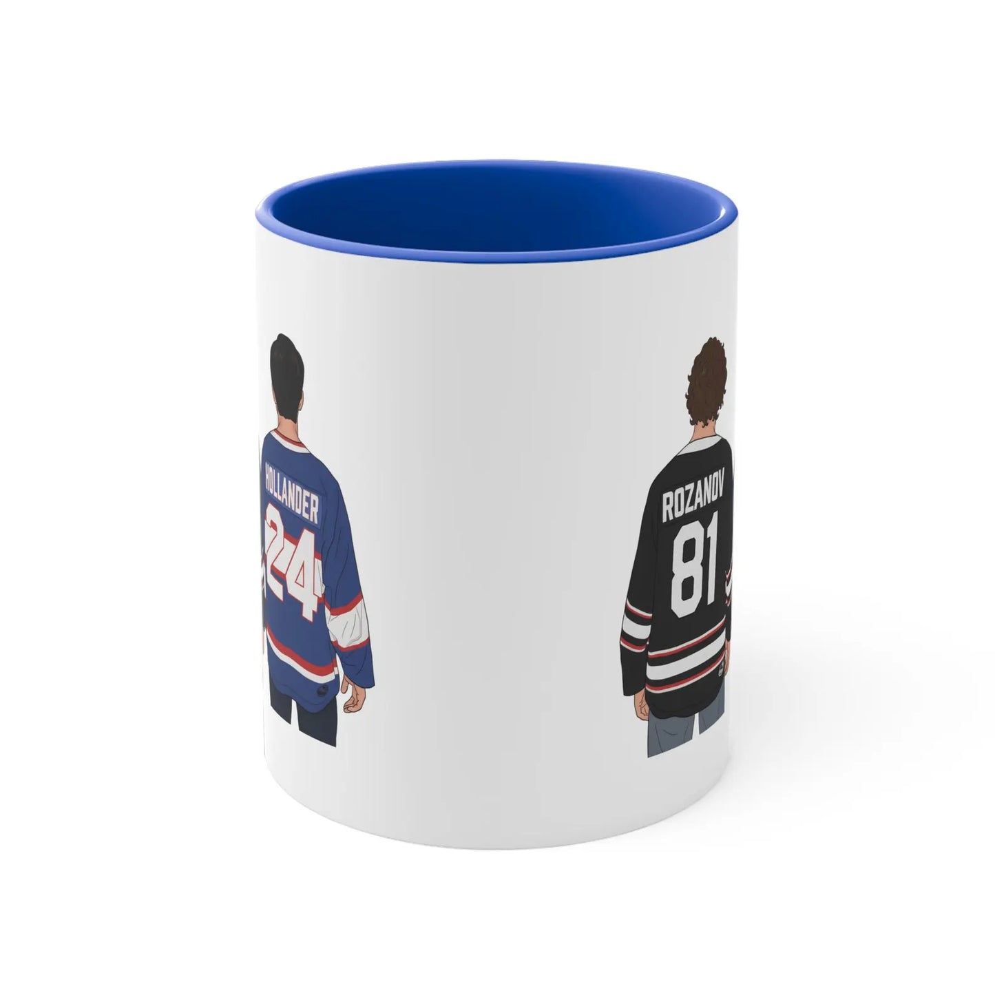 Heated Rivalry Hockey Mug – Rozanov 81 & Hollander 24 Fan Gift