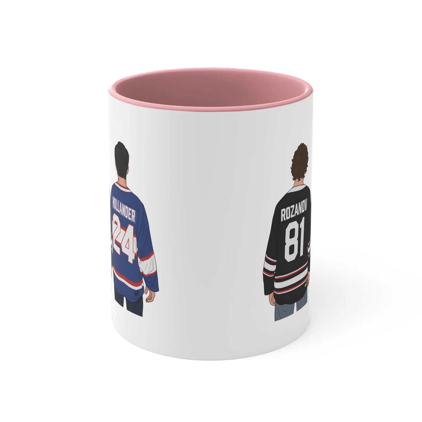 Heated Rivalry Hockey Mug – Rozanov 81 & Hollander 24 Fan Gift
