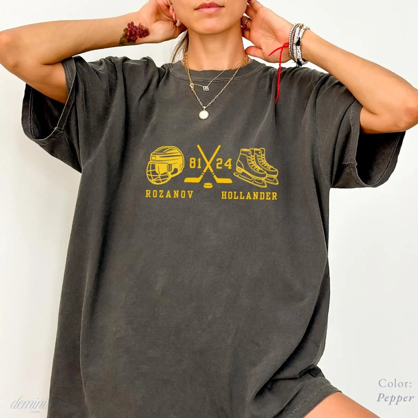 Yellow Queer Hockey Rivals Comfort Colors Shirt – BookTok Romance Inspired Tee