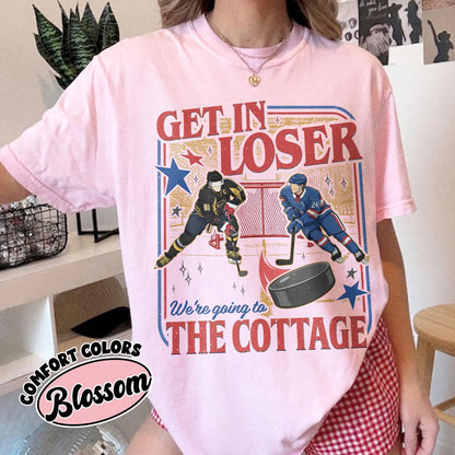 Queer Hockey Romance Comfort Colors Shirt – Pride BookTok Inspired Tee