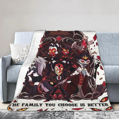 Custom Name Underworld Assassin Crew Gothic Plush Blanket