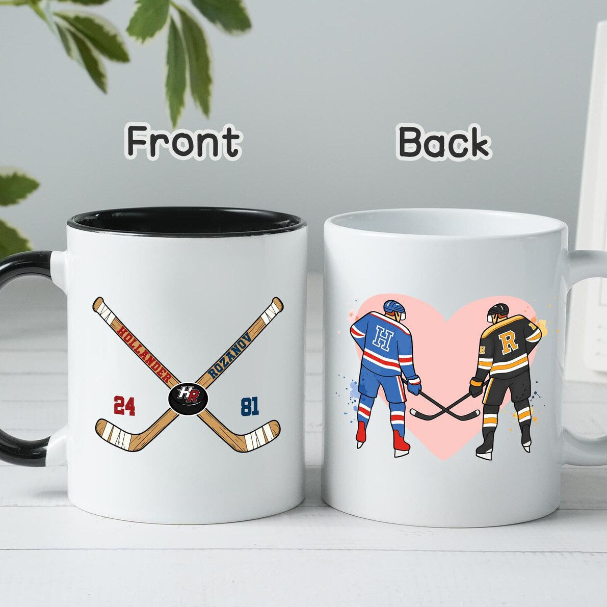 Hockey Rivals Romance Mug – Movie & Book Inspired Coffee Cup