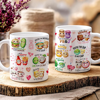 You’re the Jam to My Toast Mug – Funny Valentine Coffee Gift for Couples