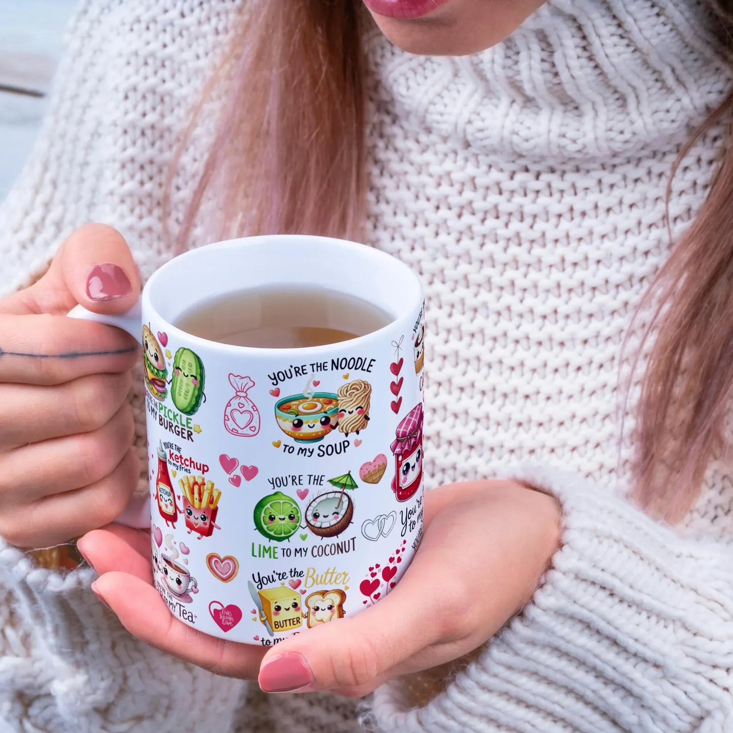 You’re the Jam to My Toast Mug – Funny Valentine Coffee Gift for Couples