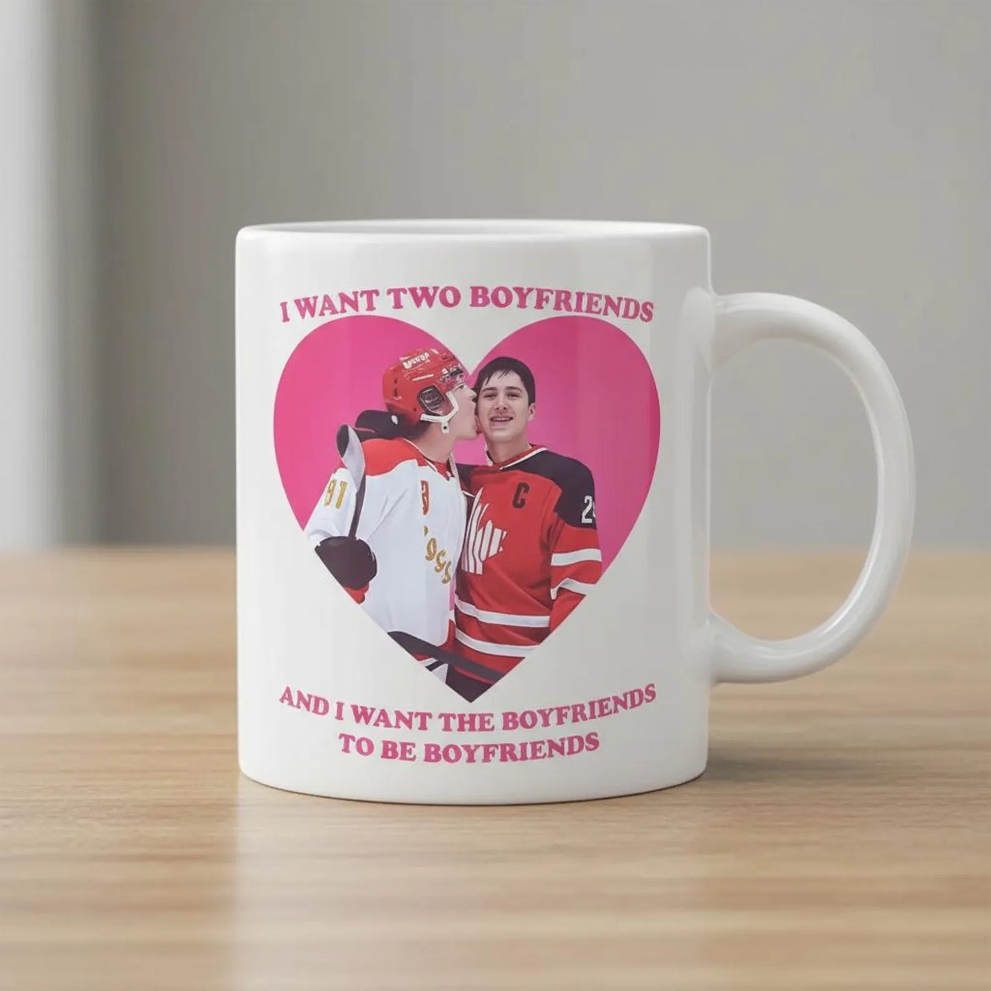 Hockey Rivals Romance Accent Mug – Book & Movie Inspired Coffee Cup