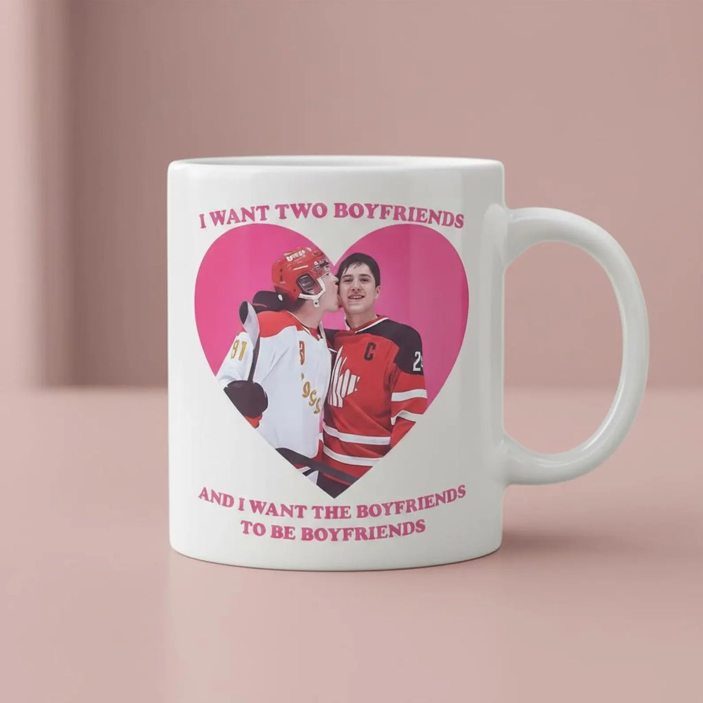 Hockey Rivals Romance Accent Mug – Book & Movie Inspired Coffee Cup