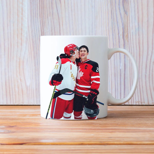 Hockey Rivals Romance Photo Mug – Book & Movie Inspired Coffee Cup