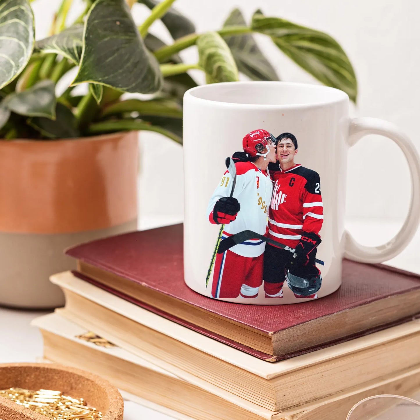 Hockey Rivals Romance Photo Mug – Book & Movie Inspired Coffee Cup
