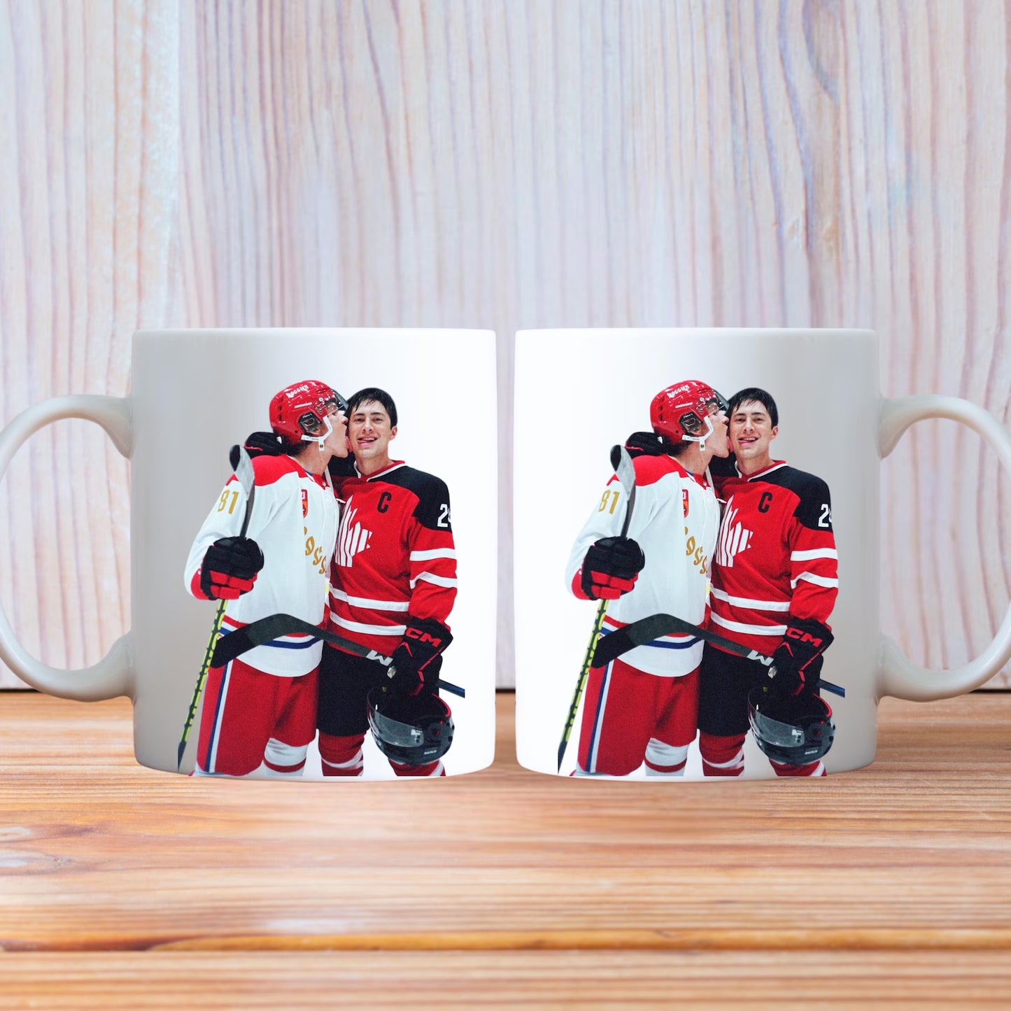 Hockey Rivals Romance Photo Mug – Book & Movie Inspired Coffee Cup