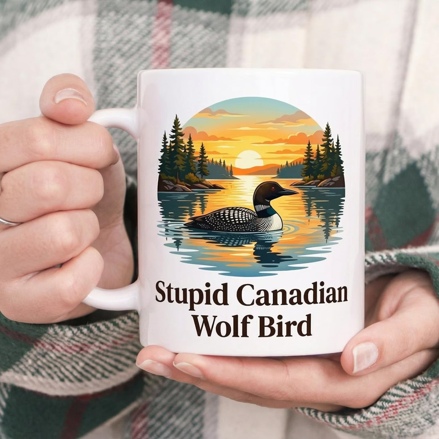 Canadian Hockey Rivals Accent Mug – Book & Movie Inspired Ceramic Cup