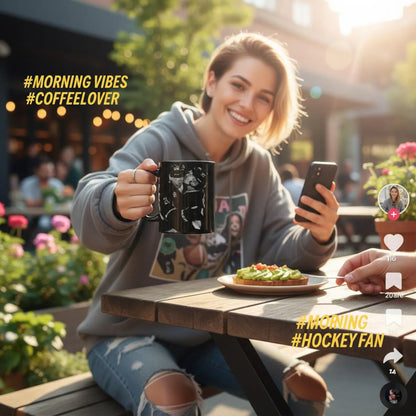 Queer Hockey Rivals Romance Accent Mug – Book & Movie Inspired Coffee Cup