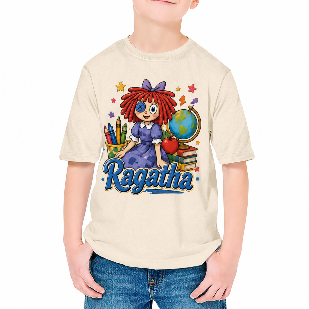 Cream Doll Character Family T-Shirt