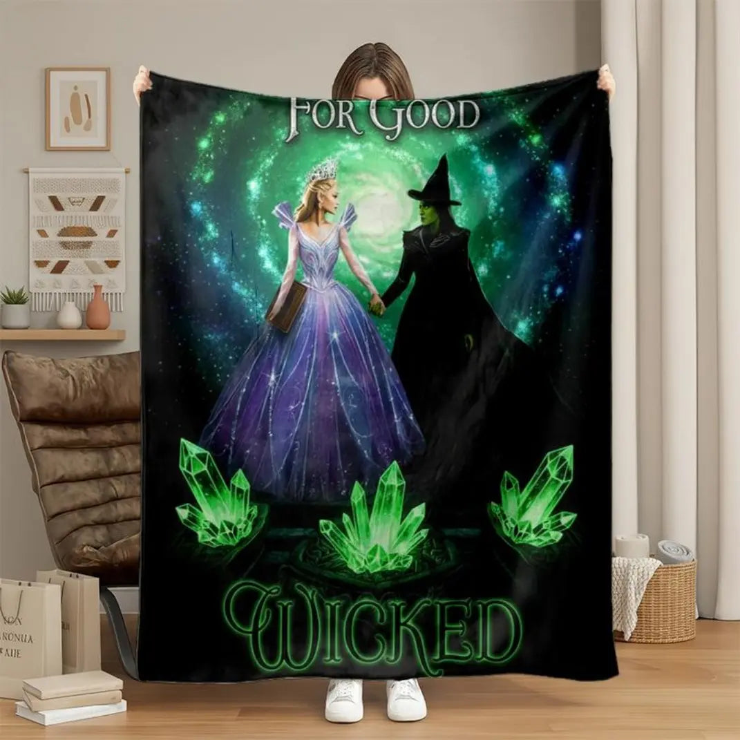 Emerald Crystal Magical Friendship Blanket