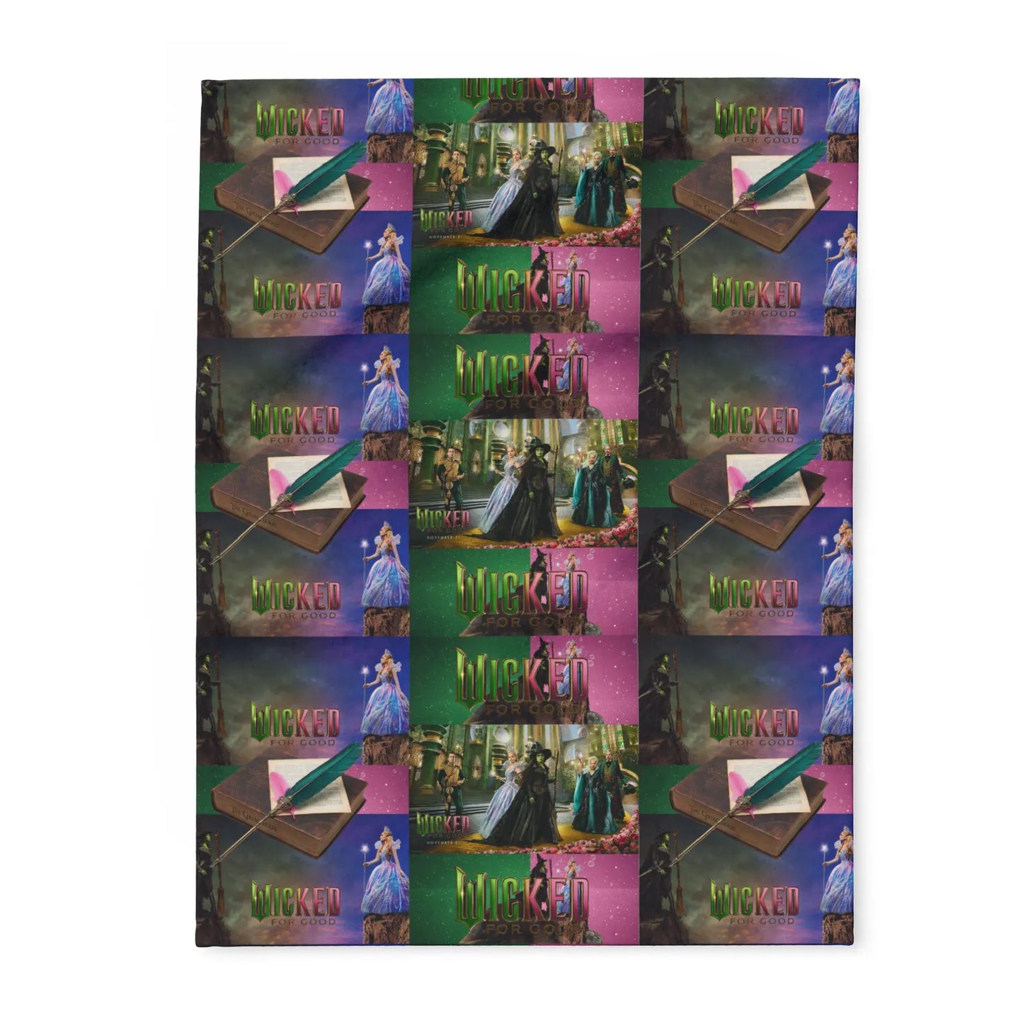 Pink and Green Magical Friendship Blanket